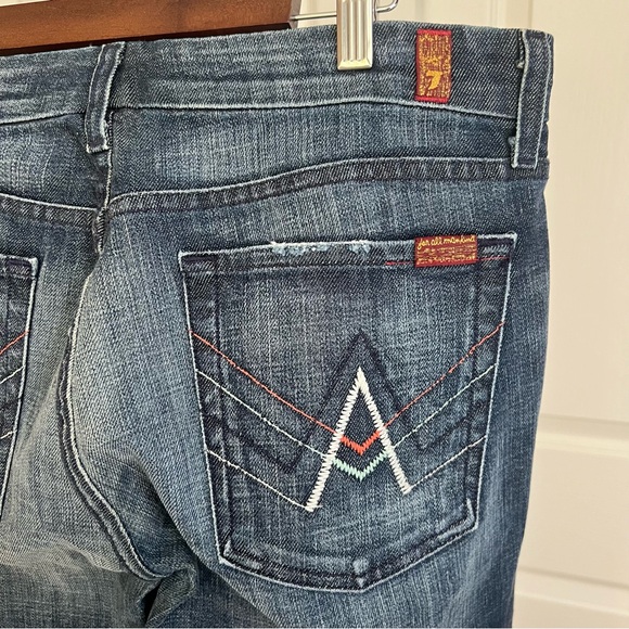 NWT Seven 7 for all Mankind Denim Jeans Womens Sz 32 - Picture 1 of 16